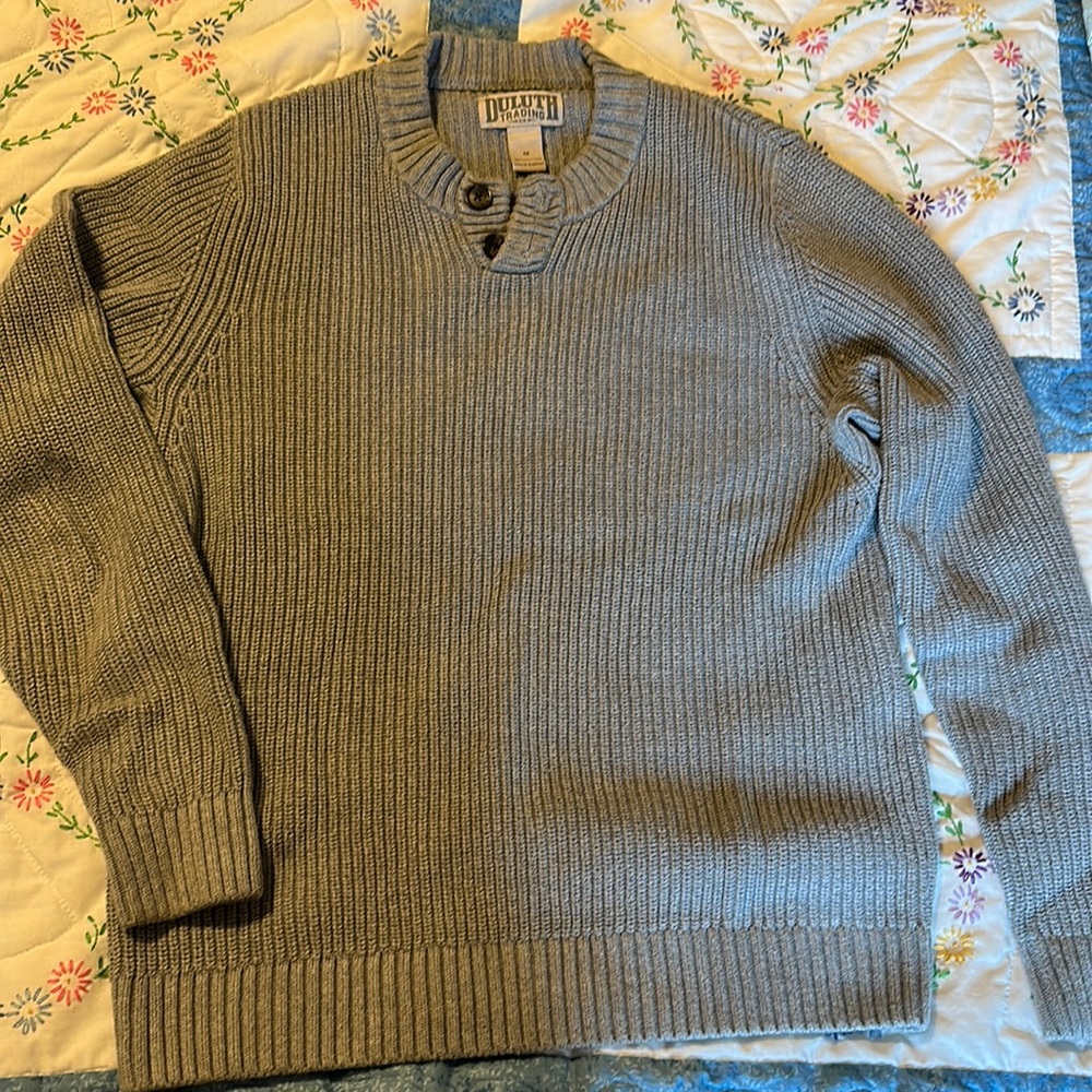 Duluth Trading sweater, men’s medium
